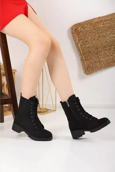 حذاء نسائي بكعب عالٍ وحبل