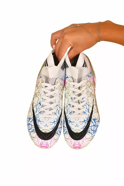 Sock-Style Football Cleats