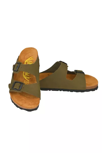 شبشب جلد طبيعي عائلي للجنسين