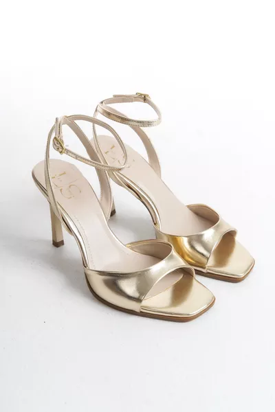 حذاء نسائي DAİSY بكعب عالٍ وحزام حول الكاحل 