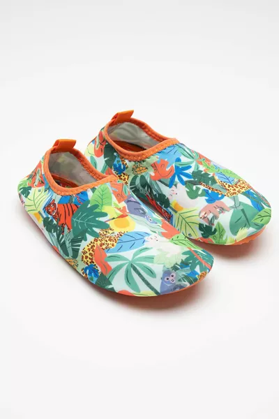 Multicolored Boys Jungle Sea Shoes
