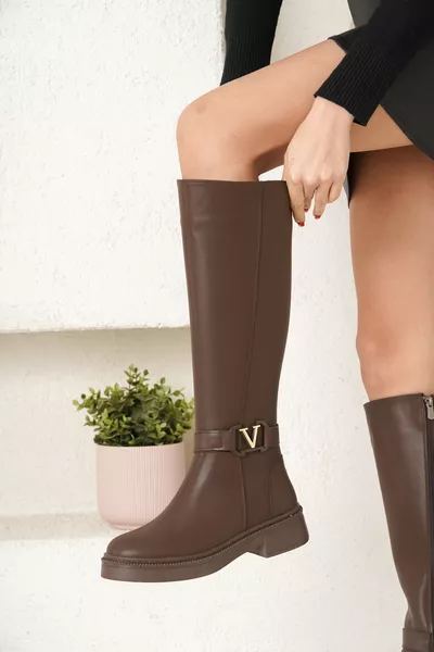 حذاء نسائي شتوي من أميرة ضد البرد