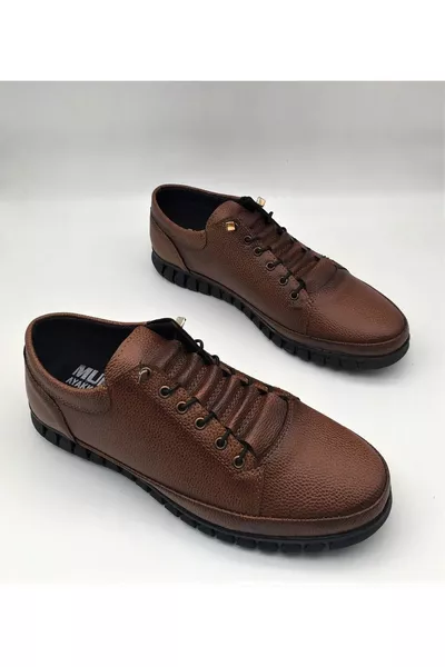 Soft Leather Orthopedic Men's Classic Sports Shoes