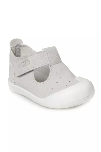 . لورو الحذاء الرياضي الرمادي للأطفال للخطوة الأولى