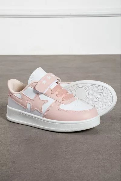 حذاء رياضي مدرسي بشريط لاصق