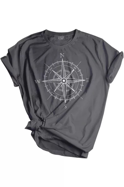 T-shirt unisexe à imprimé Store, coupe normale, pour activités de plein air