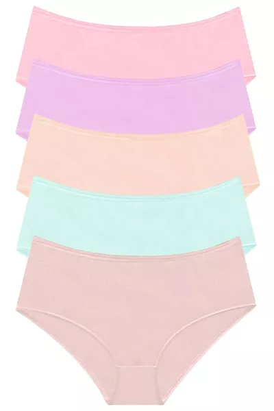  Dames Mix 5-Pak Dagelijkse Slip 