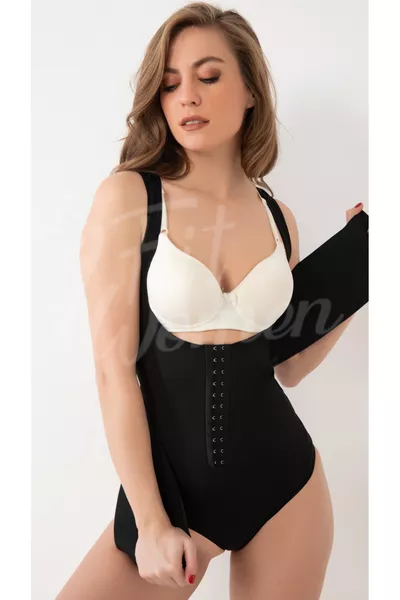 2 Sizes Waist Slimming Shaping Slimming Latex Hourglass Corset