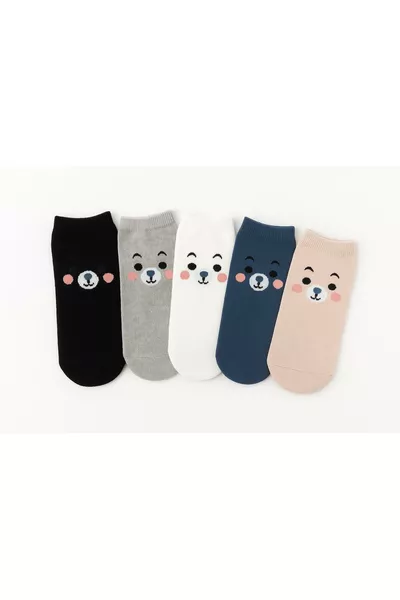 Stylish and Comfortable Summer Socks, Pack of 5