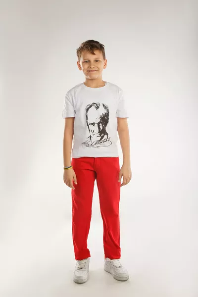 April  October  Suitable for Girls and Boys Unisex Red Pants Weight ) (height 1.cm)
