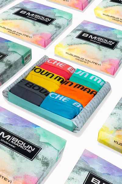 Men's Boxer Stretch Premium 6-Pack BORIS