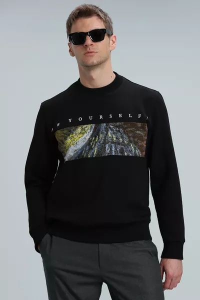 Dean Herren Sweatshirt Schwarz