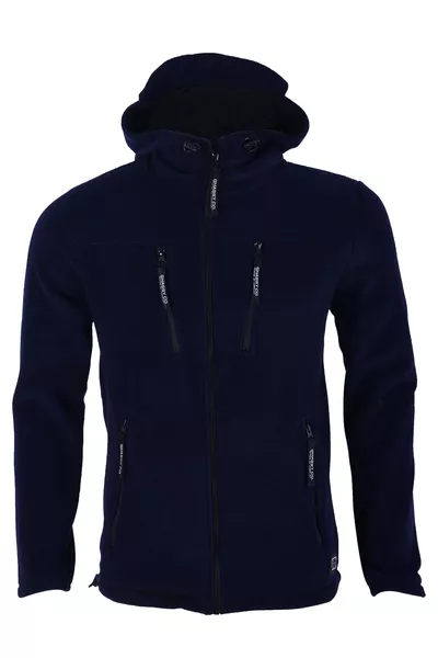 Men's Navy Army Tactical Fleece Hoodie Jacket