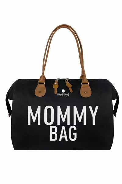 Сумка для мамы, уход за малышом и женская сумка - черная