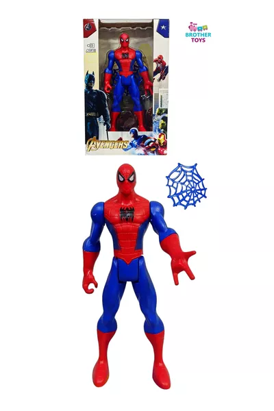 Figurine Spider-Man avec articulations lumineuses et mobiles de haute qualité, 0,5 cm