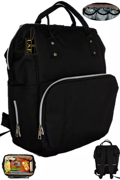Сумка для ухода за ребенком водонепроницаемая функциональная рюкзак для мам и детей