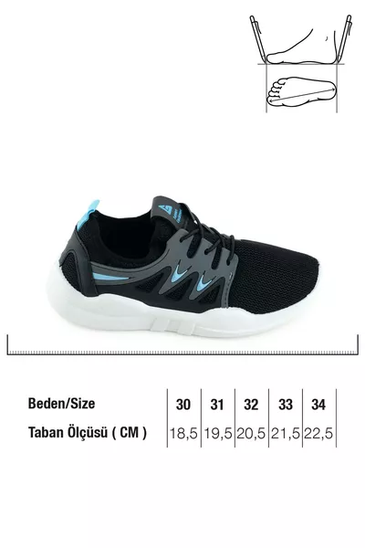 Erkek Çocuk Yazlık Rahat Taban Günlük Spor Ayakkabı