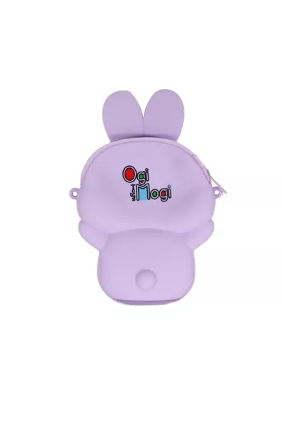 Silikon Mor Tavşan Omuz Çantası