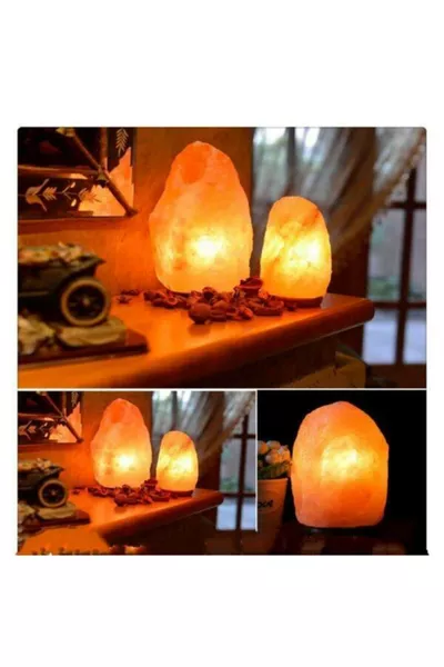  7W Transparent Salt Lamp Bulb - Night Light ( PCS) Transparent Perfume Bulb  Socket