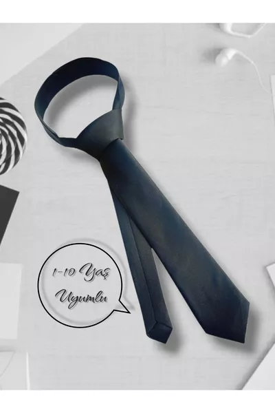 Cravate enfant noire  ans