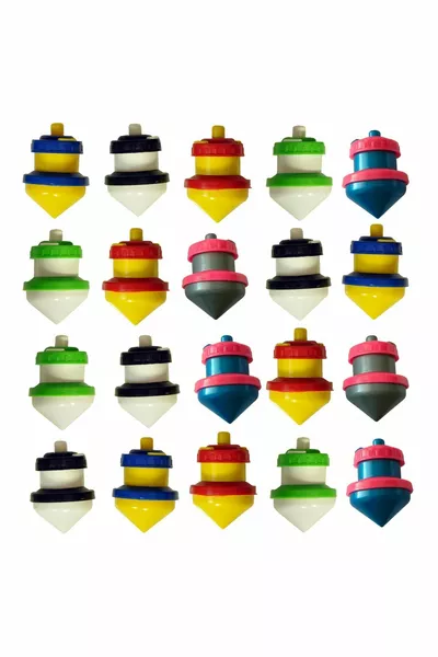  Kunststoff-Druckdrehkreisel -  Kunststoffkreisel