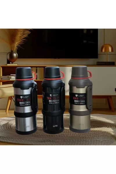 4-литров стоманен термос