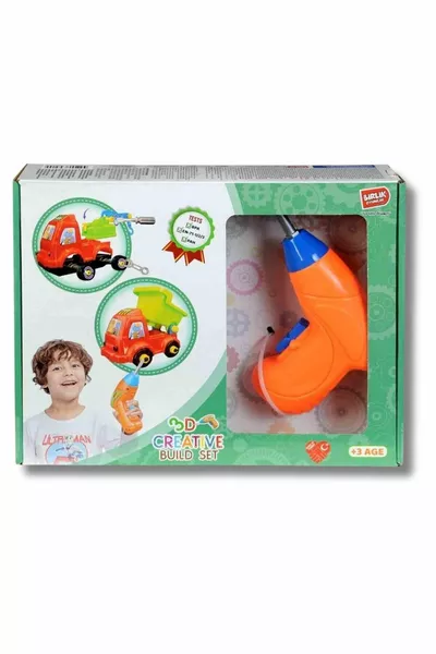 مجموعة مثقاب ثلاثي الأبعاد مع أدوات فك وتركيب