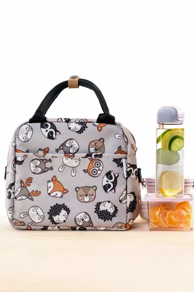 حقيبة حرارية عازلة للماء لحمل الطعام مع حزام