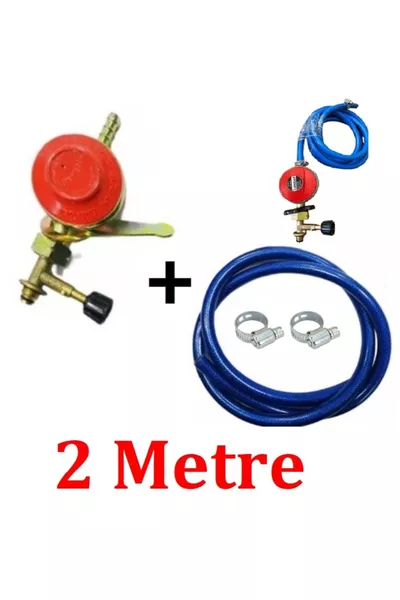 Küçük Tüp Dedantörü 2 kg Dar Çember Piknik Tüp Uyumlu Dedantör Karavan Ocak Dedantörü