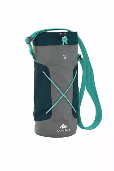 Custodia Quechua Matara Isolante Termico 1,5 L Mantiene la Tua Borraccia Fredda Con Corda Regolabile Elastica e Senza Gocciolamento