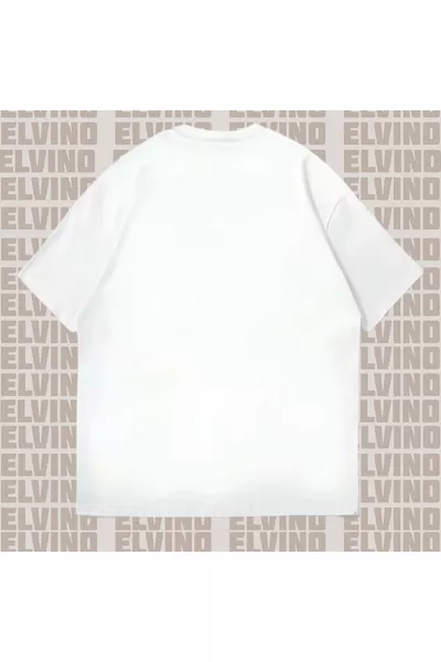 T-shirt bianca oversize unisex donna/uomo con stampa Red Cherries