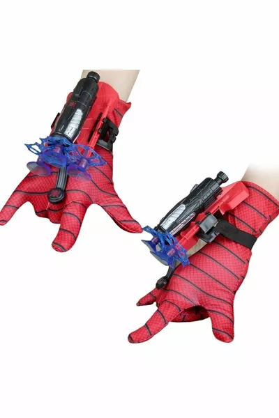 Gkcx Spiderman Перчатки с сетью Новый дизайн