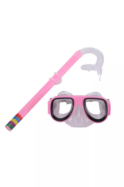 Sea Pool Swimming Set Goggles and Snorkel Set (only available in pink)