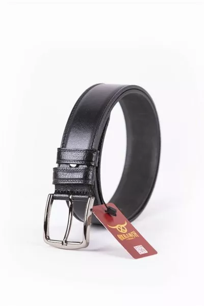 Ceinture en cuir de buffle véritable