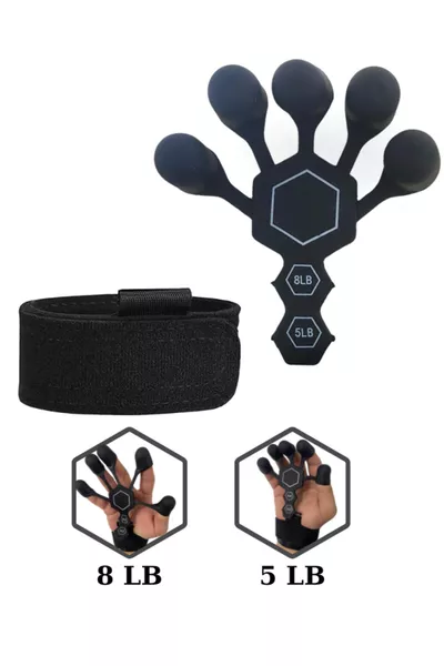 Black Gripster Vein Enhancer Wrist Strengthening Exercise Band