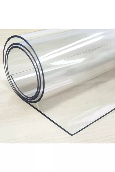 Stay Transparent 3.5mm PVC Tablecloth Non-Slip Protector