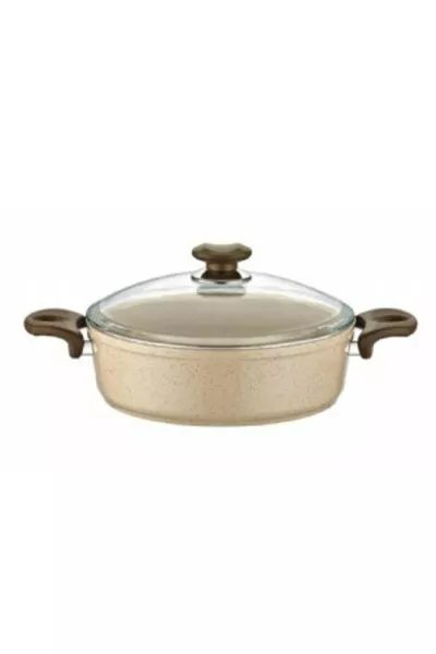 Saffron Granite Shallow Pot  Cm