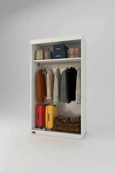 Kast met Schuifdeuren en Deuren  Byz Garderobekast