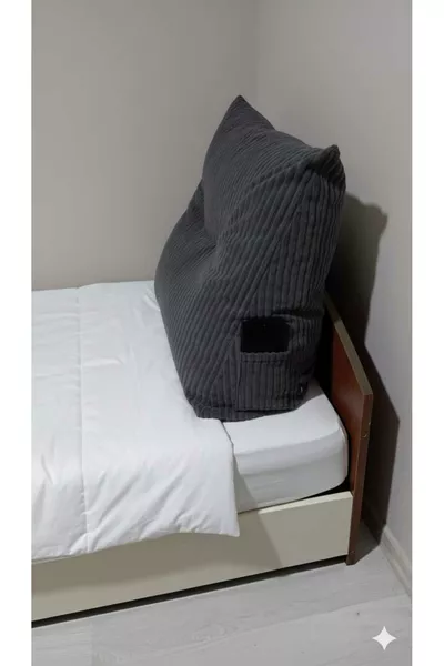 وسادة استرخاء مريحة – غطاء مضلع قابل للغسيل