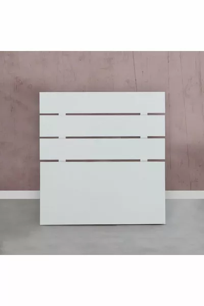 Huga Single White Bed Headboard 1 / Cm Bed Base Headboard