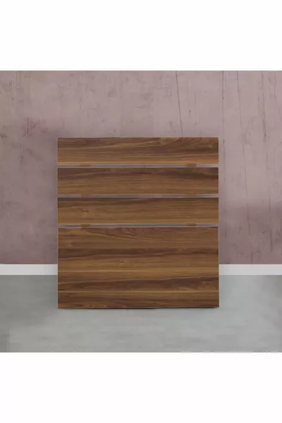 Huga Единично Челно Табло, Орех, см Табло за Легло