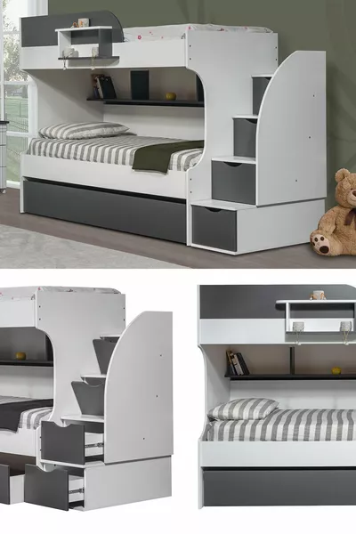 سرير علوي، سرير علوي بأورا للأطفال - أنترست