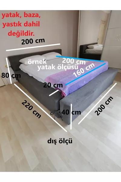 Yatak başlığı, baza başlığı, yatak yan koruma, baza yan koruma, karyola başlık, çift kişilik başlık