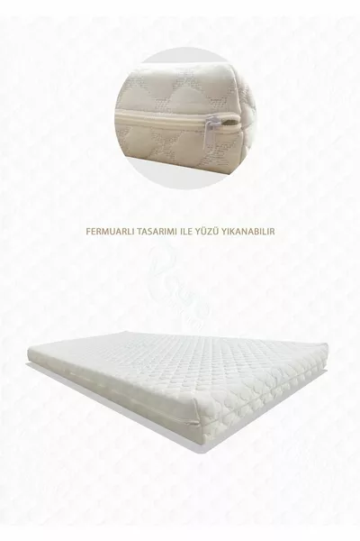 مرتبة إسفنجية للطفل متوافقة مع السرير والمهد