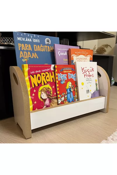 Montessori Houten Vloerboekenplank Zeer Handige Boekenkast