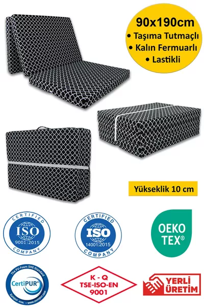 مرتبة إسفنجية قابلة للطي سنتيمتر