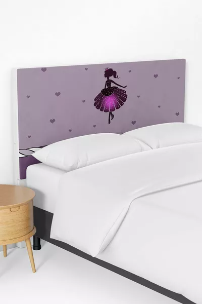 غطاء رأس سرير غرفة أطفال بنقشة الأميرة ليلى