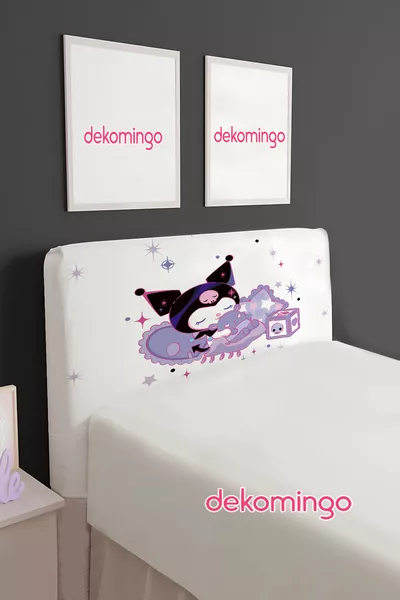 WEIßE WOLKEN KUROMI BETTLEHNENBEZUG