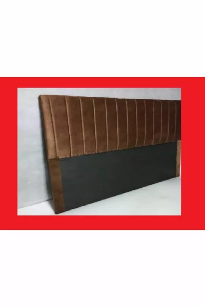 TUANA Bed Base Headboard brown