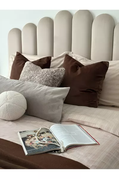 UPHOLSTERED BED HEADBOARD - CM WIDTH (6 PIECES)